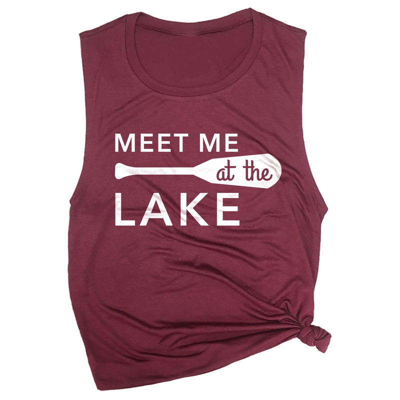 Meet Me at the Lake Muscle Tee