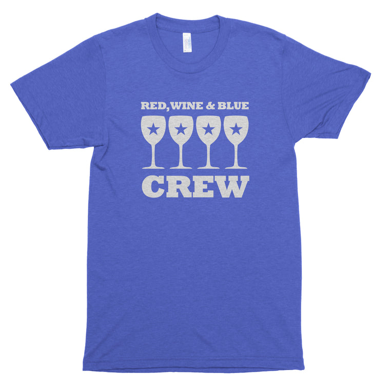 Red, Wine & Blue Crew Premium Unisex T-Shirt