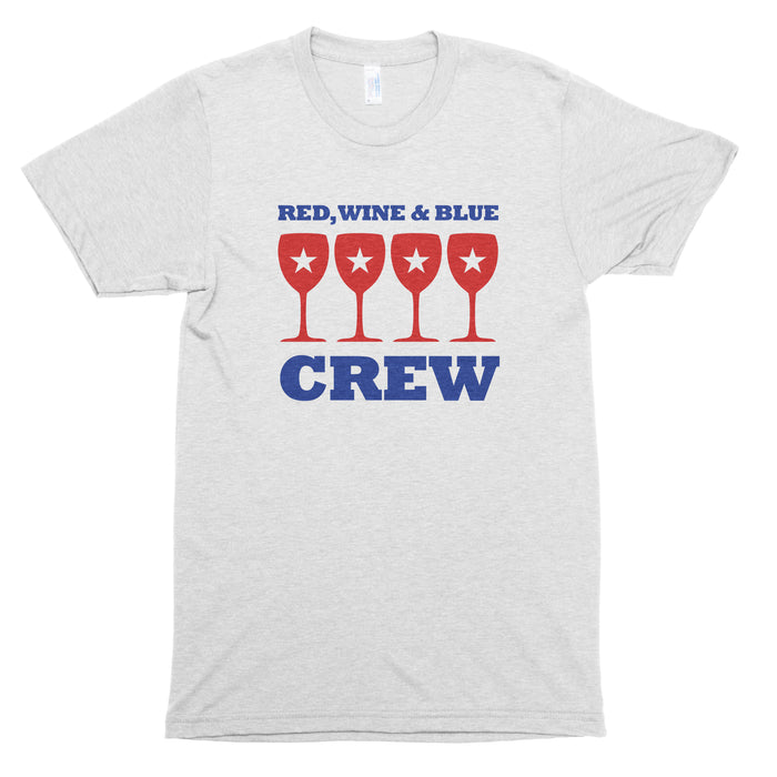 Red, Wine & Blue Crew Premium Unisex T-Shirt