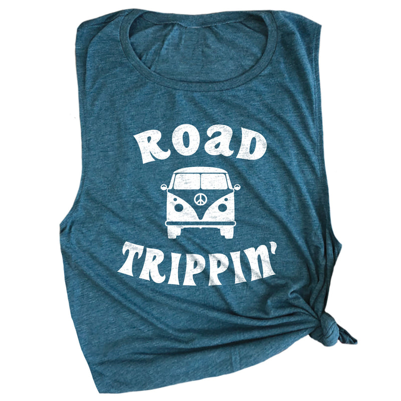 Road Trippin' Muscle Tee