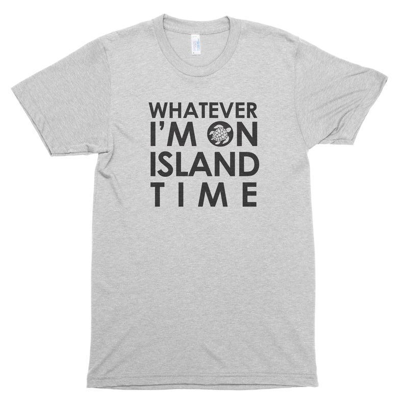 Whatever I'm on Island Time (Turtle) Premium Unisex T-Shirt