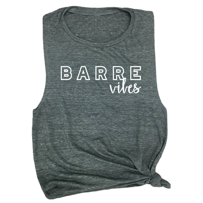 Barre Vibes Muscle Tee