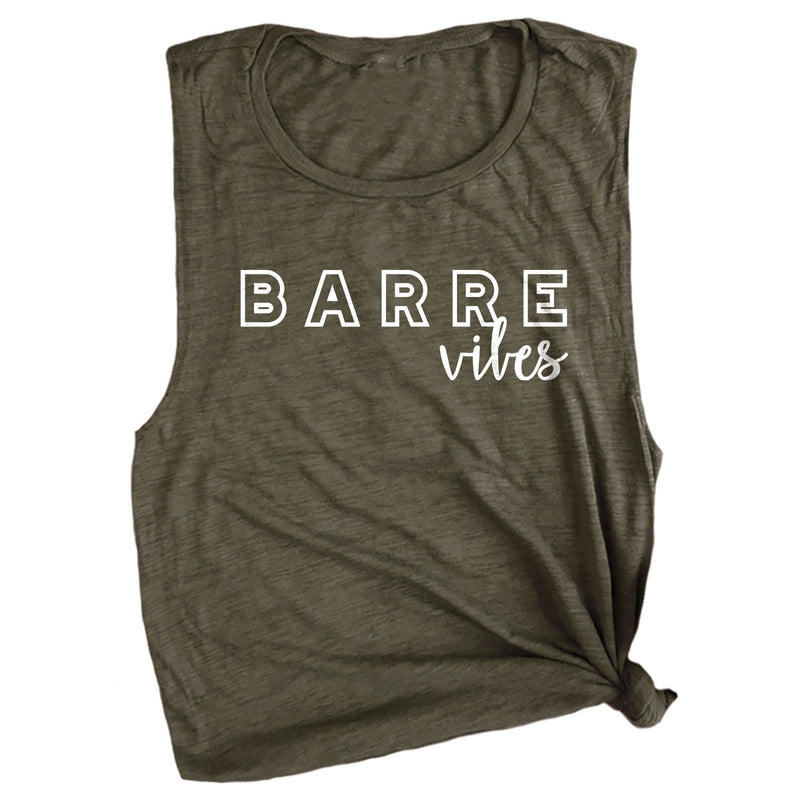 Barre Vibes Muscle Tee