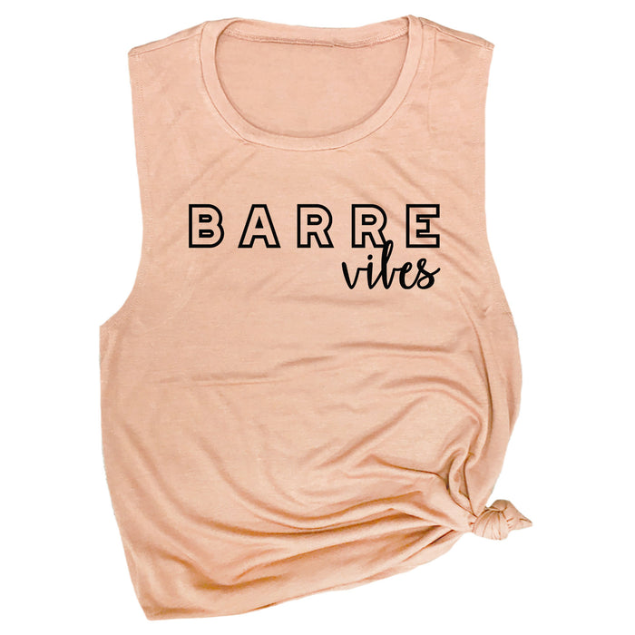 Barre Vibes Muscle Tee