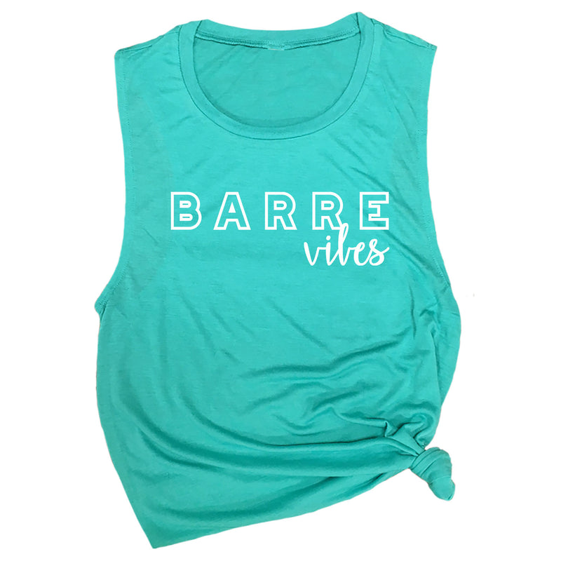 Barre Vibes Muscle Tee