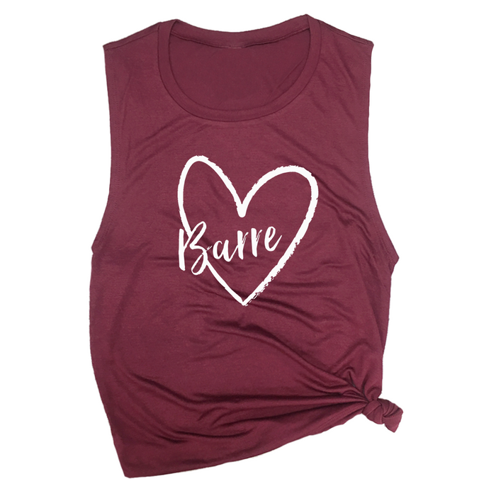 Barre Love Muscle Tee