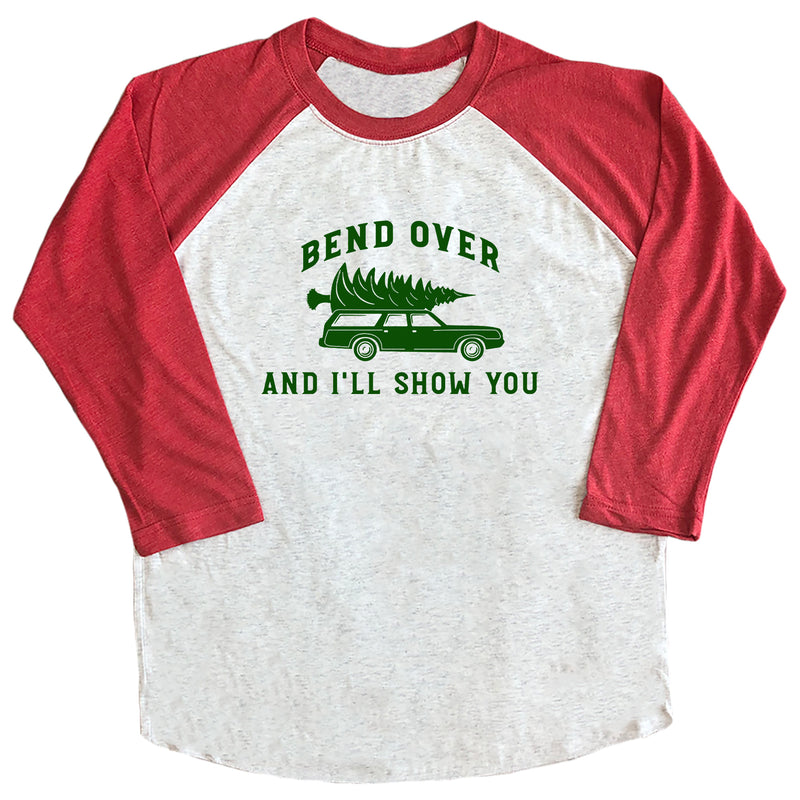 Christmas Vacation - Couples Funny Christmas Raglan T-Shirt