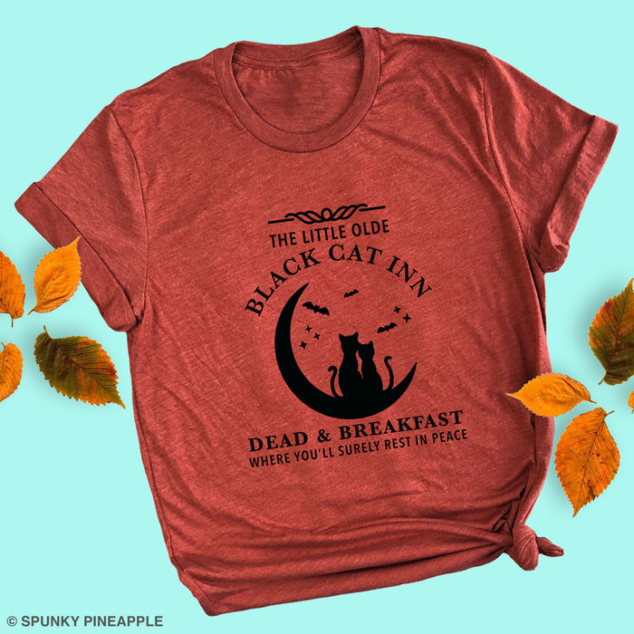 The Little Olde Black Cat Inn Dead & Breakfast Premium Unisex T-Shirt