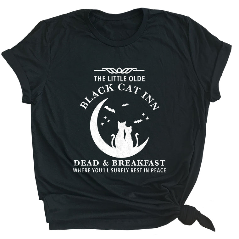The Little Olde Black Cat Inn Dead & Breakfast Premium Unisex T-Shirt