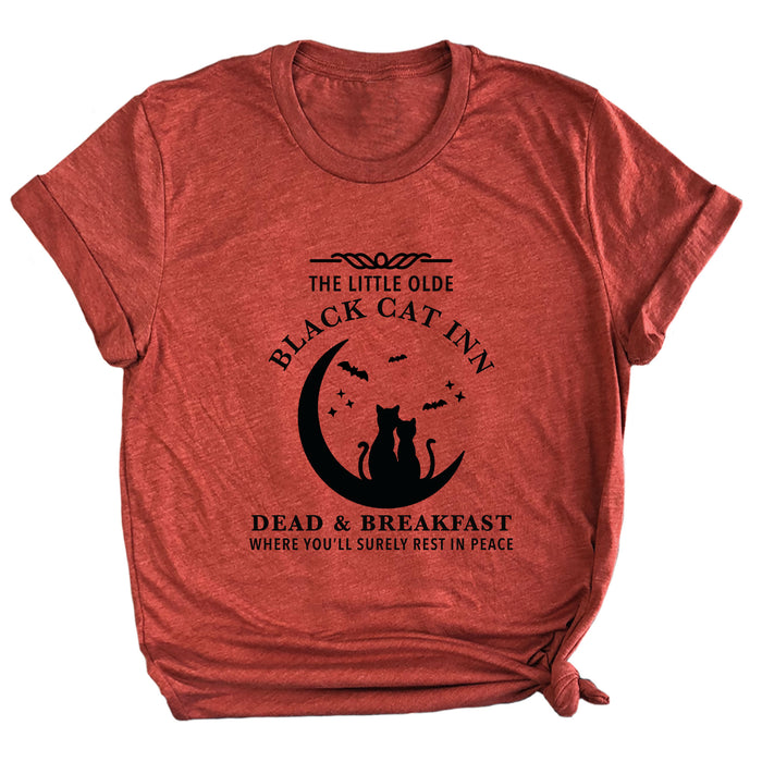 The Little Olde Black Cat Inn Dead & Breakfast Premium Unisex T-Shirt