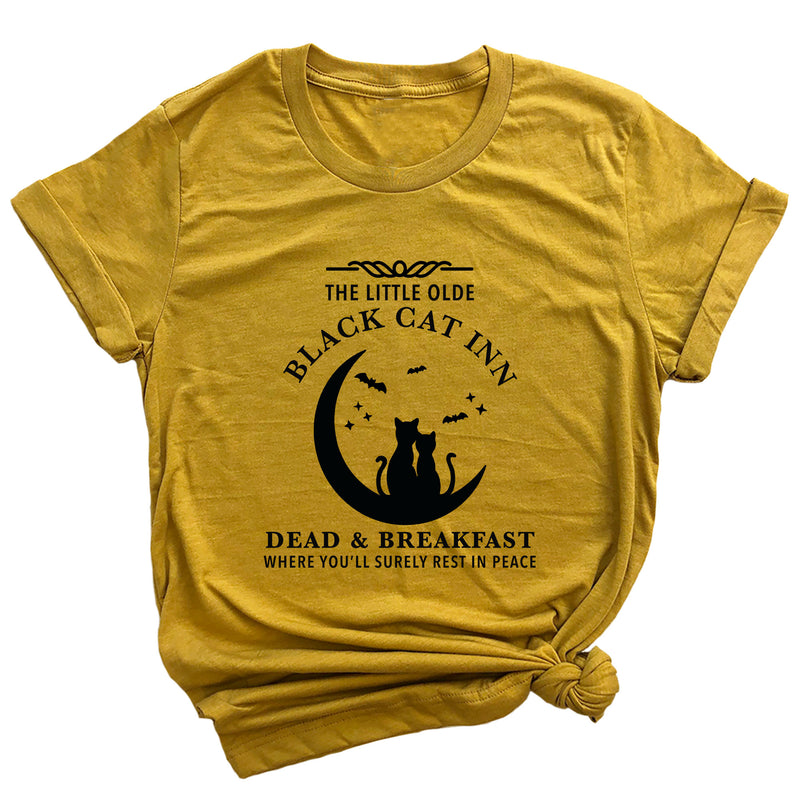 The Little Olde Black Cat Inn Dead & Breakfast Premium Unisex T-Shirt