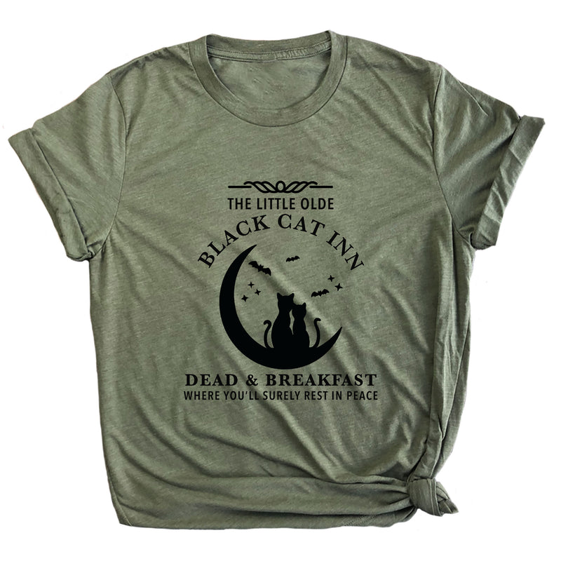 The Little Olde Black Cat Inn Dead & Breakfast Premium Unisex T-Shirt