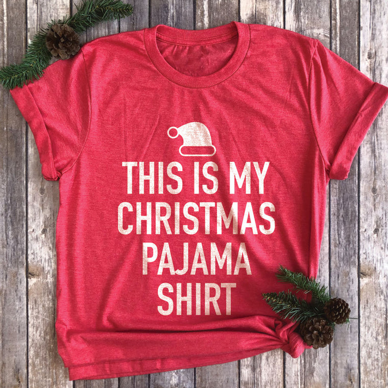 This is My Christmas Pajama Shirt Premium Unisex T-Shirt