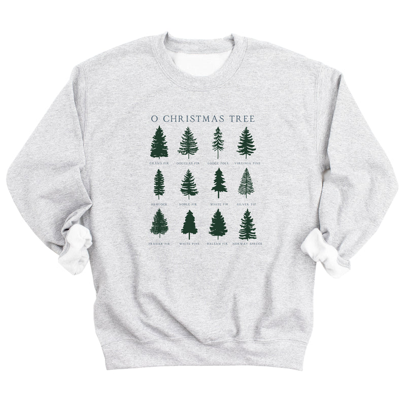 O Christmas Tree Types Sweatshirt