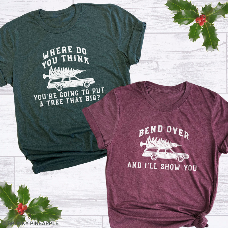 Christmas Vacation - Couples Funny Christmas Premium Unisex T-Shirt