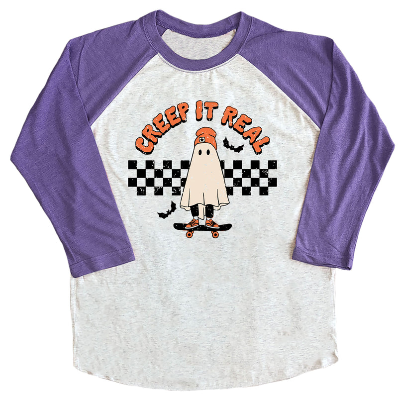 Creep It Real Raglan Tee