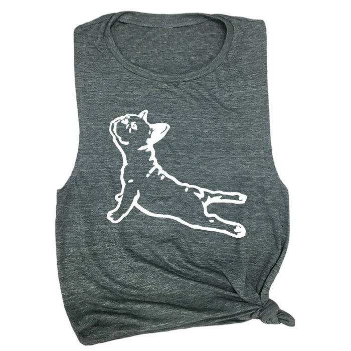 DOGA (Frenchie) Muscle Tee