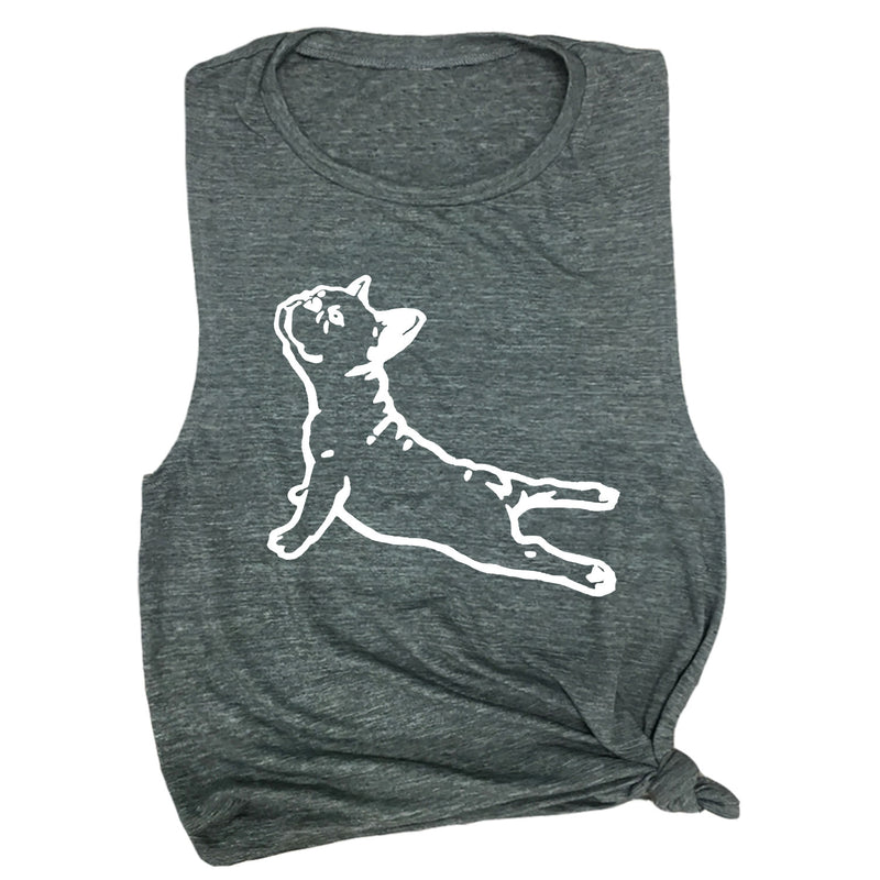 DOGA (Frenchie) Muscle Tee