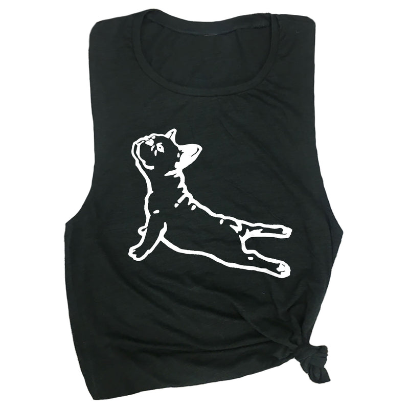 DOGA (Frenchie) Muscle Tee