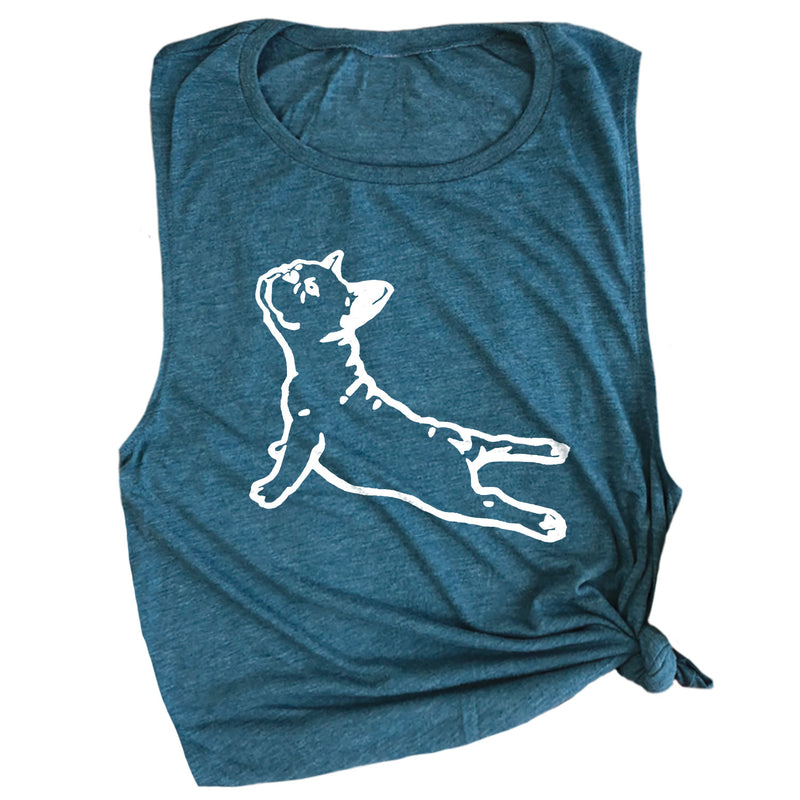 DOGA (Frenchie) Muscle Tee