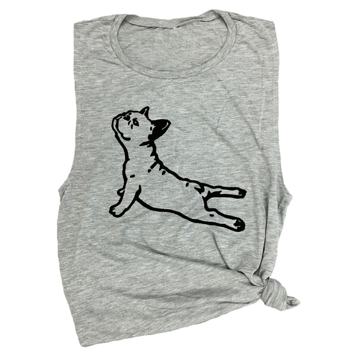 DOGA (Frenchie) Muscle Tee