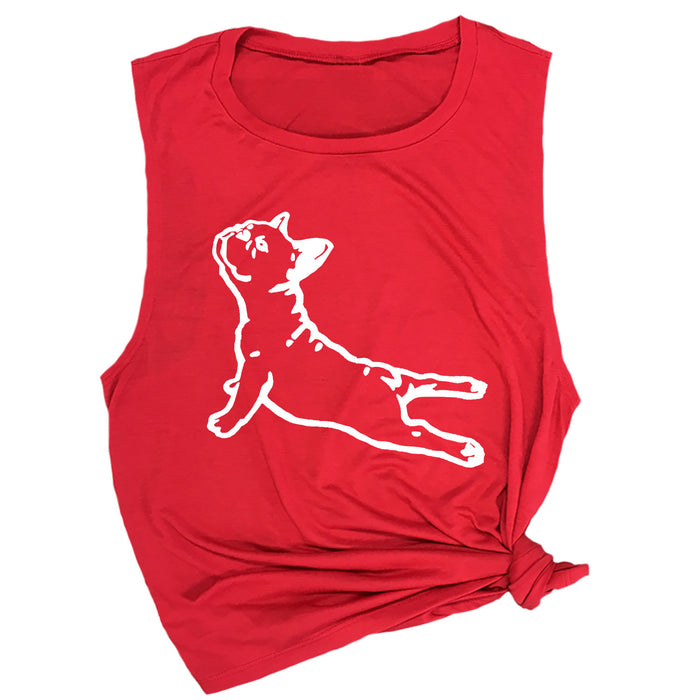 DOGA (Frenchie) Muscle Tee