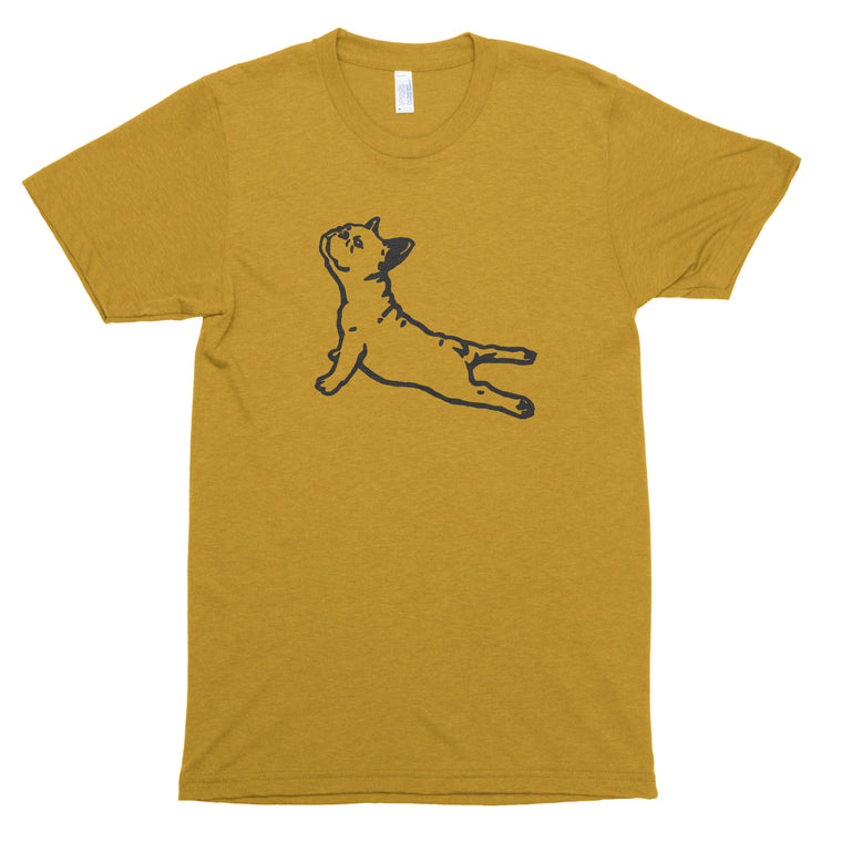 DOGA (Frenchie) Premium Unisex T-Shirt