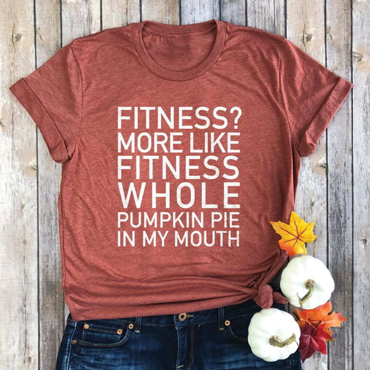 Pumpkin Pie Fitness Premium Unisex T-Shirt
