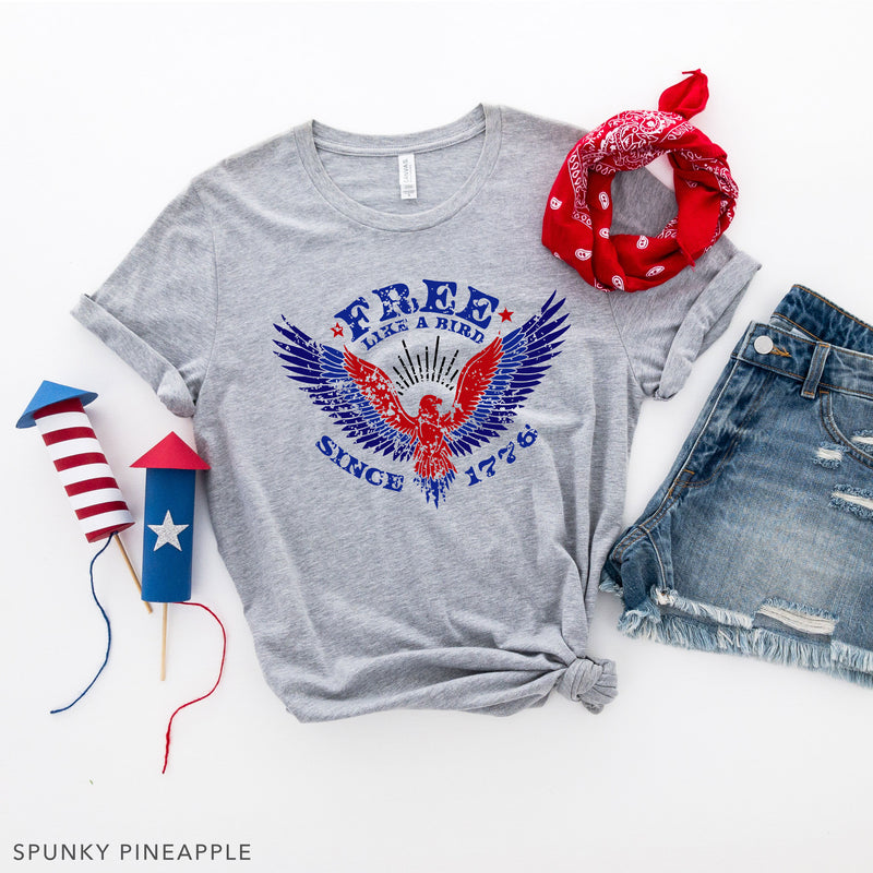 Free Like a Bird Since 1776 Premium Unisex T-Shirt