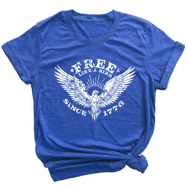 Free Like a Bird Since 1776 Premium Unisex T-Shirt