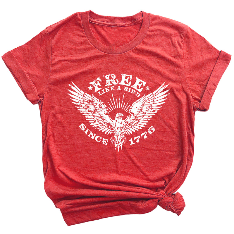 Free Like a Bird Since 1776 Premium Unisex T-Shirt