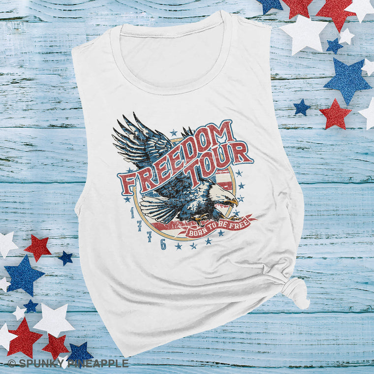 Freedom Tour Muscle Tee