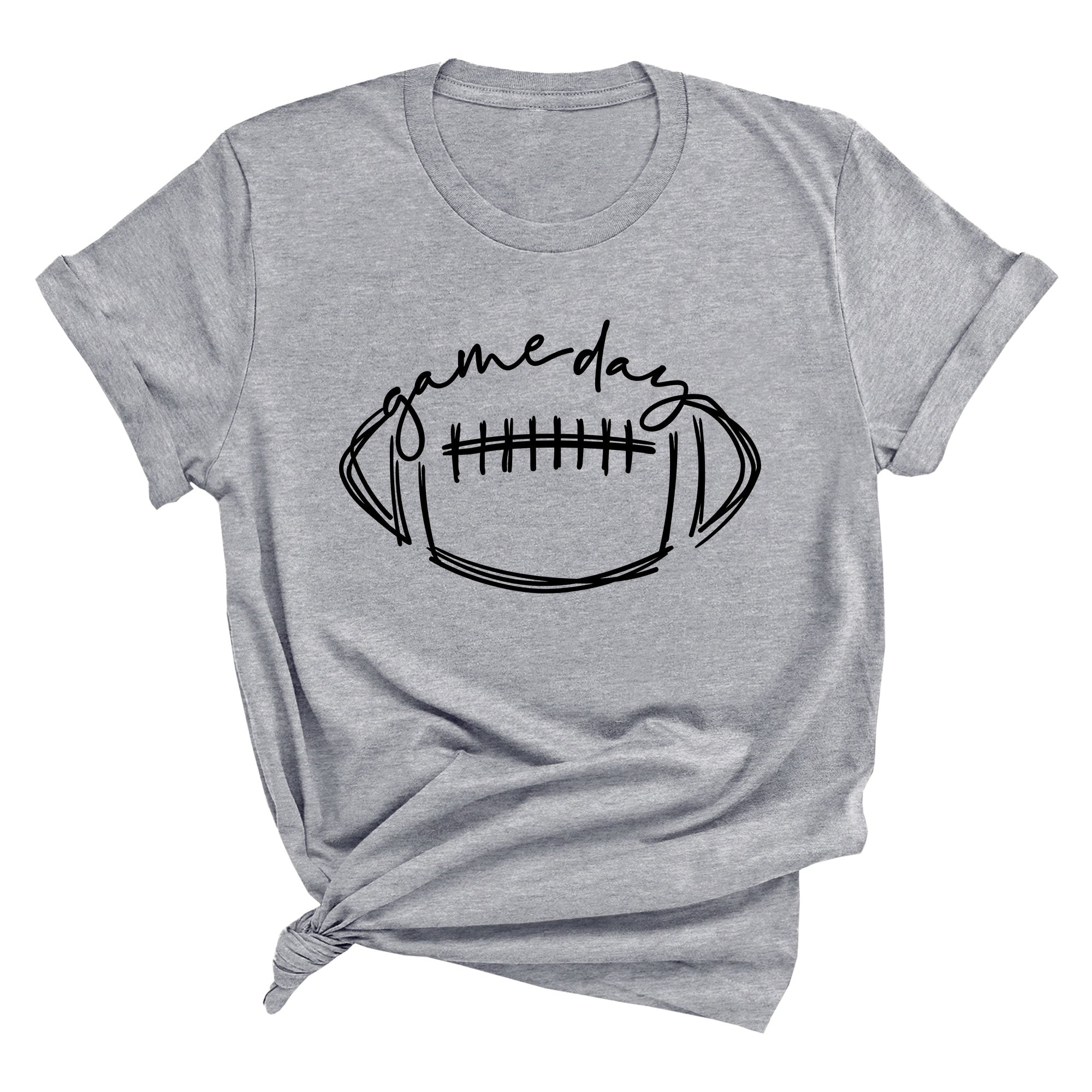 Game Day with Football Premium Unisex T-Shirt