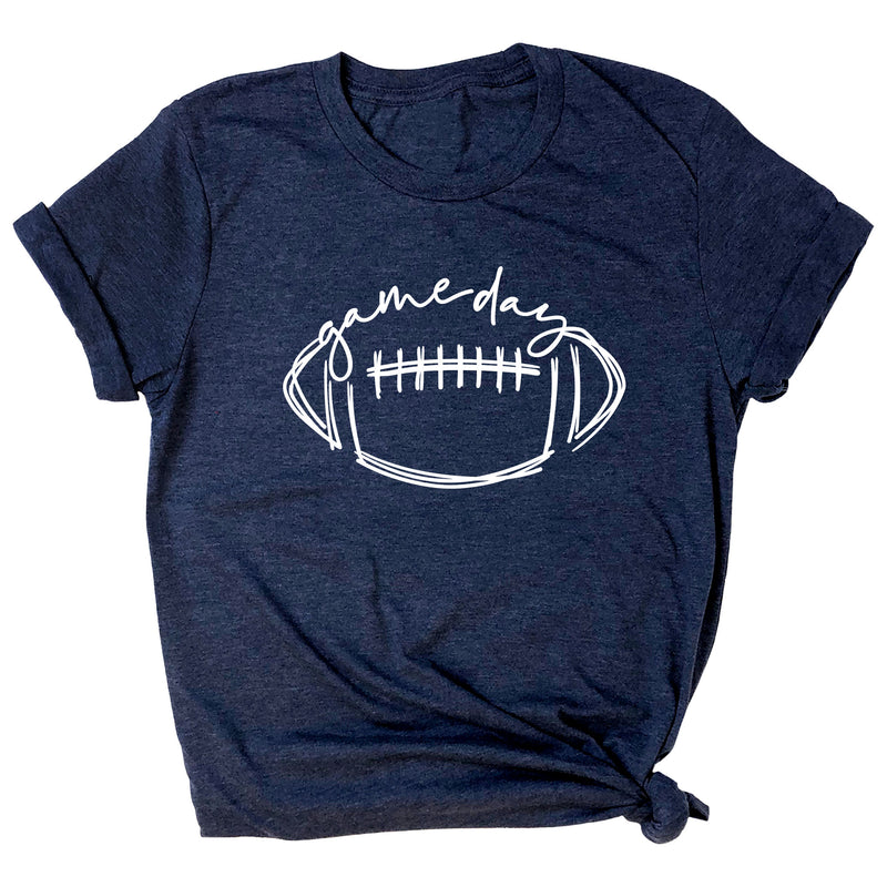 Game Day with Football Premium Unisex T-Shirt