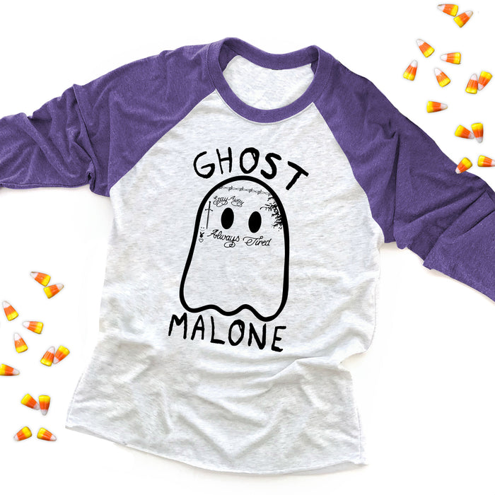 Ghost Malone Raglan Tee