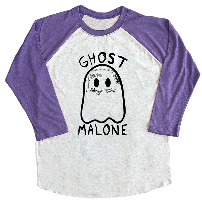 Ghost Malone Raglan Tee