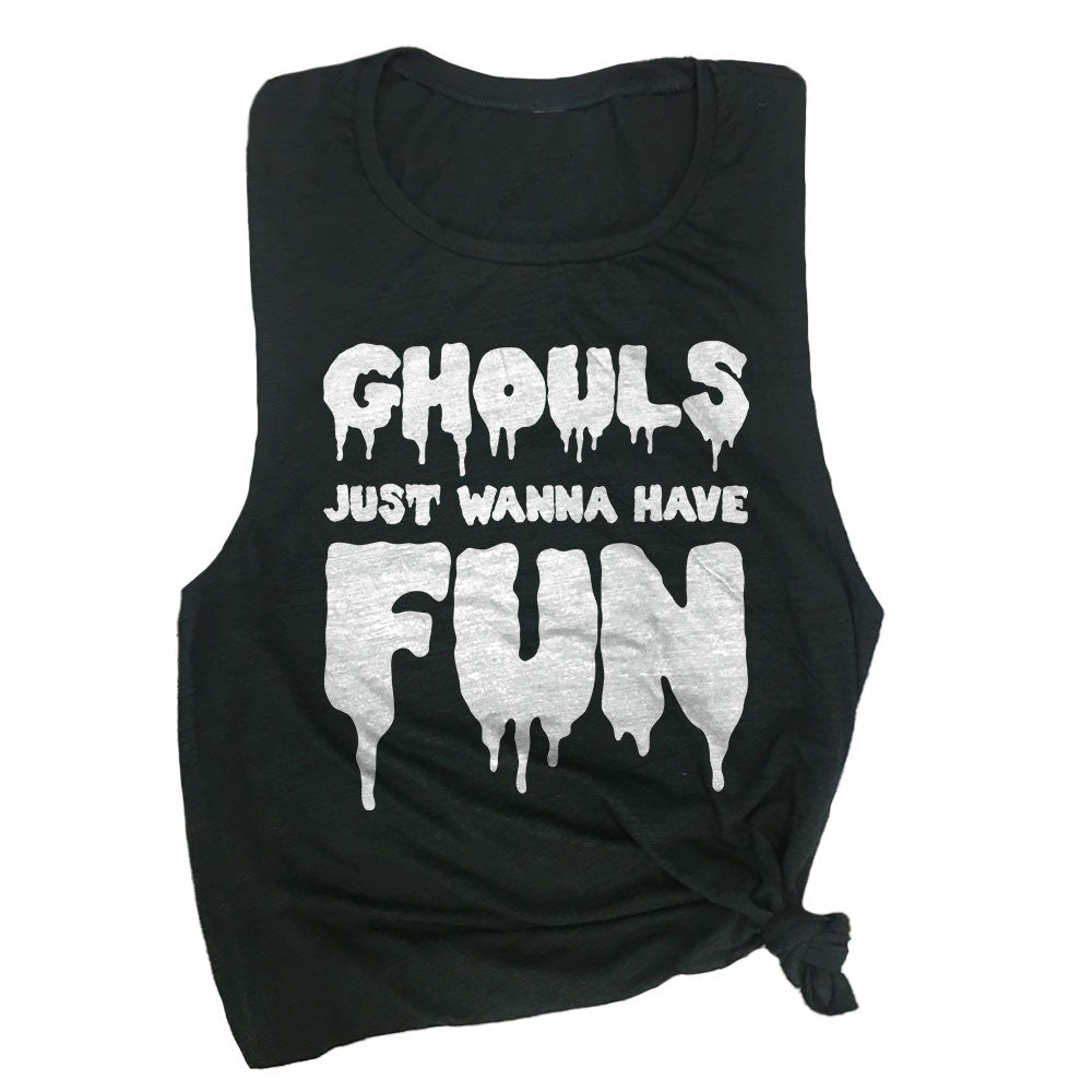 Ghouls Just Wanna Have Fun Muscle Tee