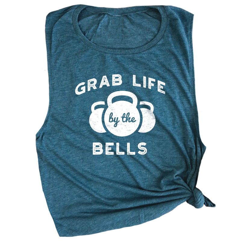 Grab Life by the Bells Muscle Tee