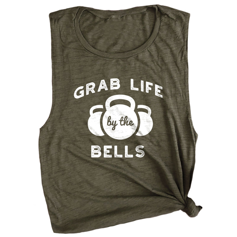 Grab Life by the Bells Muscle Tee