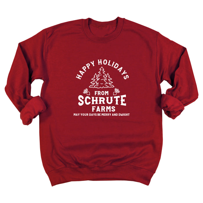 Happy Holidays from Schrute Farms Sweatshirt