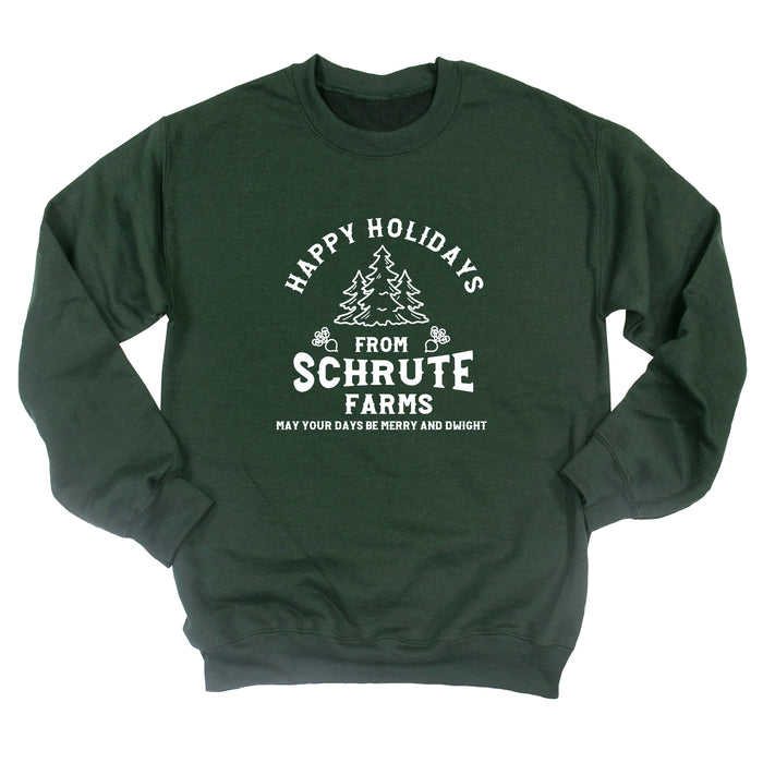 Happy Holidays from Schrute Farms Sweatshirt