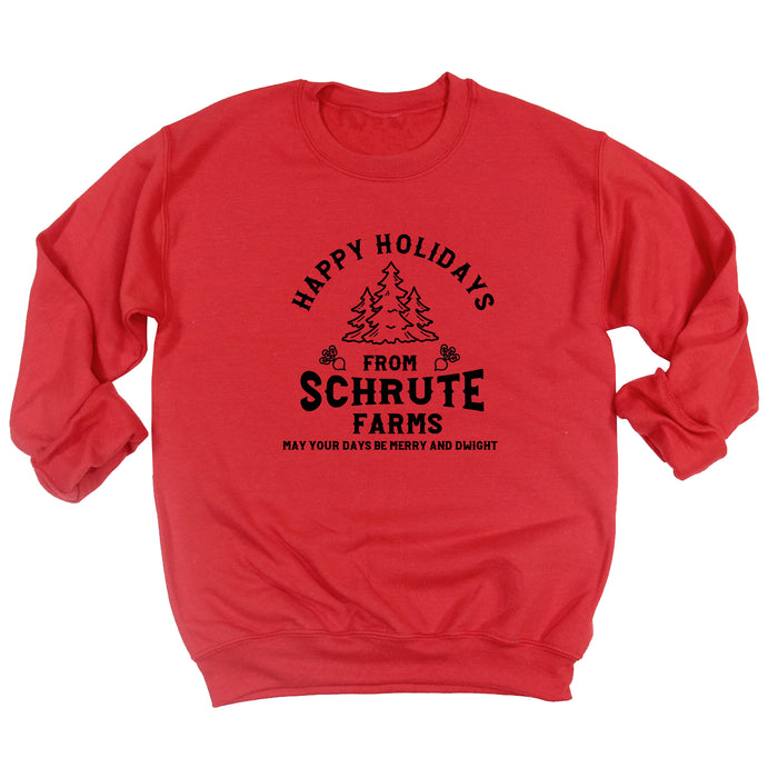 Happy Holidays from Schrute Farms Sweatshirt