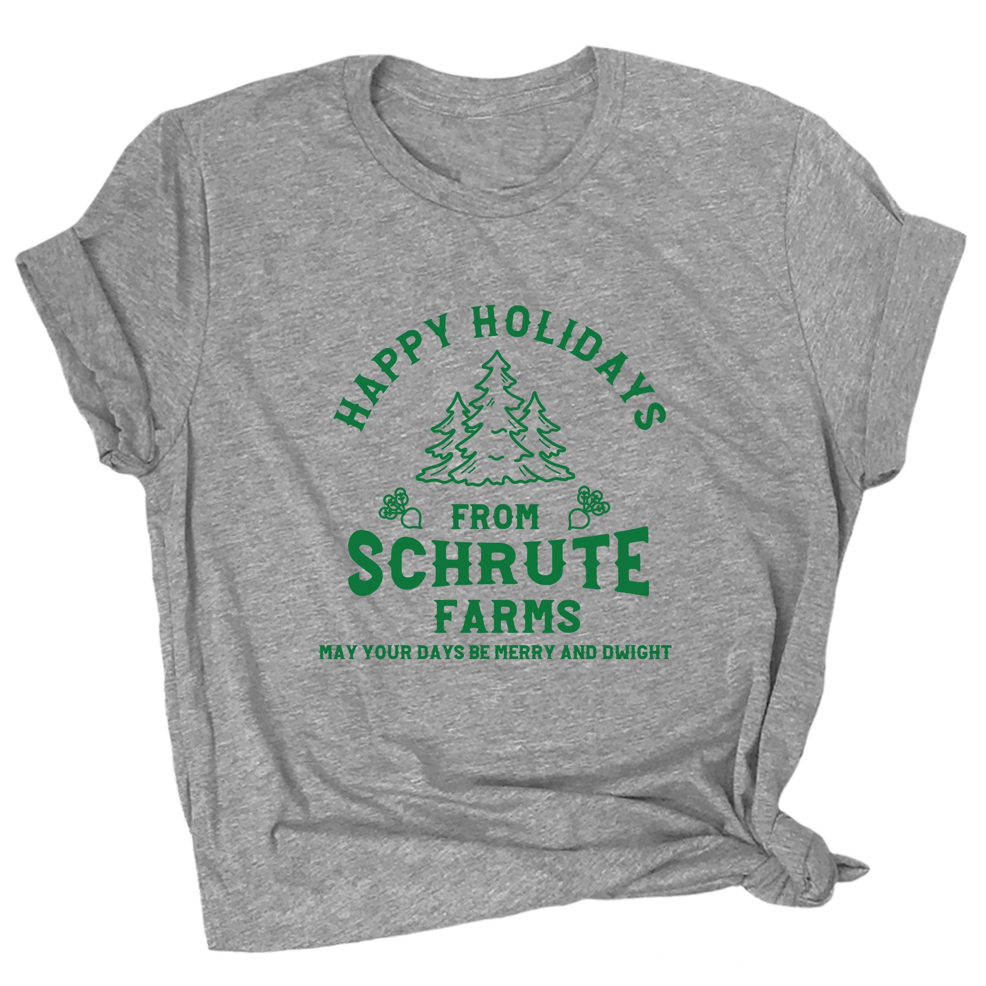 Happy Holidays from Schrute Farms Premium Unisex T-Shirt