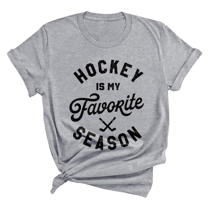 Hockey is My Favorite Season Premium Unisex T-Shirt