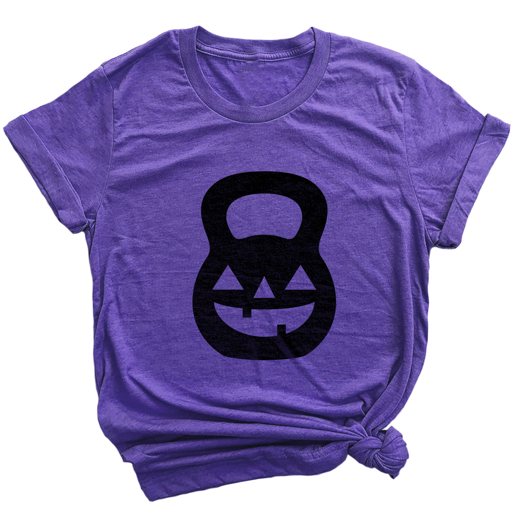 Kettlebell Pumpkin Premium Unisex T-Shirt