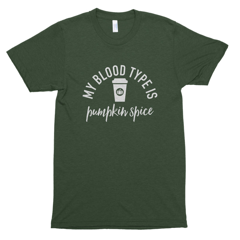 My Blood Type is Pumpkin Spice Premium Unisex T-Shirt