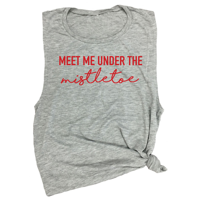 Meet Me Under the Mistletoe Muscle Tee