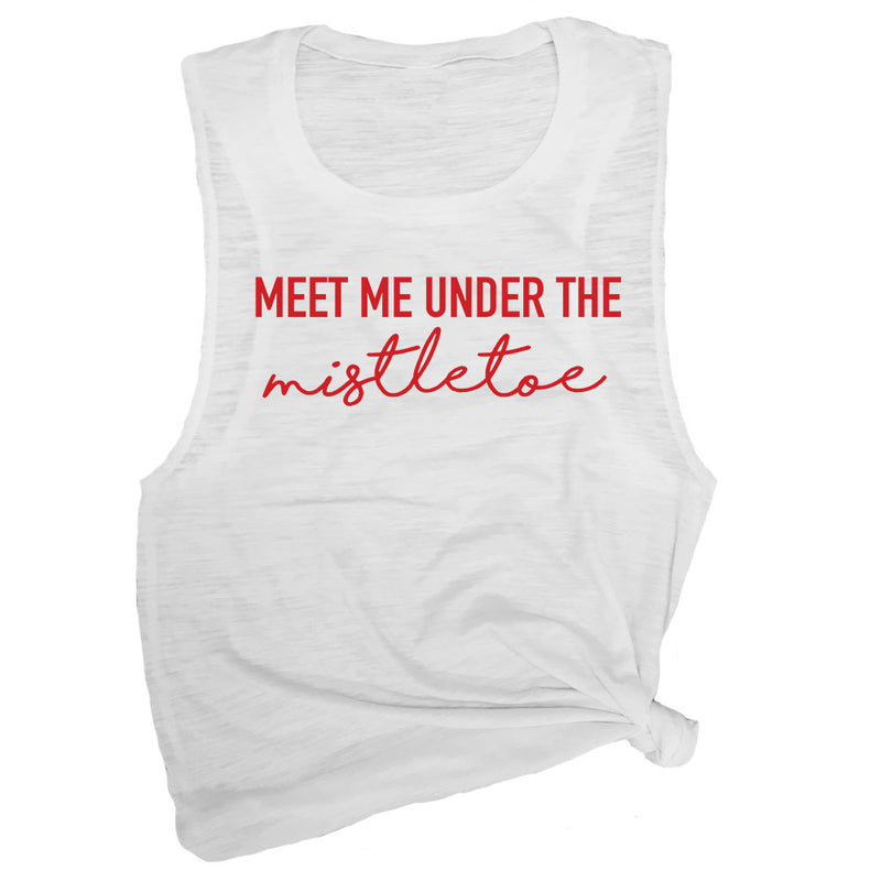 Meet Me Under the Mistletoe Muscle Tee