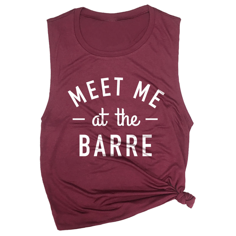 Meet Me at the Barre Muscle Tee