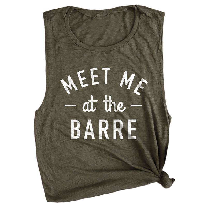 Meet Me at the Barre Muscle Tee